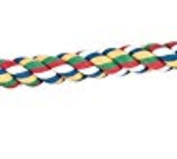 JW Pet Comfy Perch For Birds Flexible Multi-color Rope, Small – 14″ Length