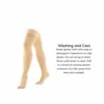 Truform 20-30 mmHg Compression Stockings for Men and Women, Thigh High Length, Dot-Top, Op - Image 10