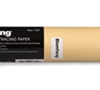 Bienfang Sketching & Tracing Paper Roll, Canary Yellow, 12 Inches x 50 Yards – for Drawing