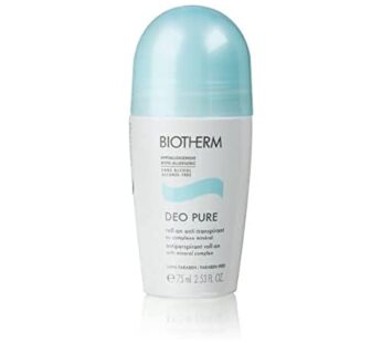 Deo Pure Antiperspirant Roll-On by Biotherm, 2.53 Ounce