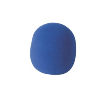 On-Stage Foam Ball-Type Microphone Windscreen, Blue