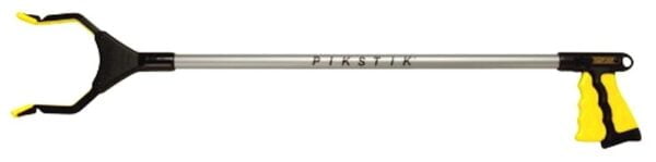 PikStik Pro P-321, Aluminum Reacher, Wide 5.5? Jaw, 360? Rotating Jaw, Durable and Rust-Pr