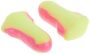 Howard Leight by Honeywell Laser Lite High Visibility Disposable Foam Earplugs, Pink/Yello - Image 2