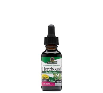 Nature’s Answer Horehound Herb Drops with Organic Alcohol, 1-Fluid Ounce | Respiratory Sup