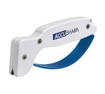 AccuSharp Knife Sharpener, Ergonomic Comfortable Handle, Compact & Easy to Use, Restore an