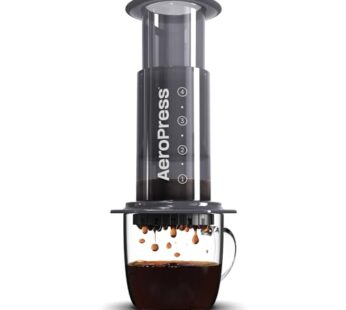 AeroPress Original Coffee and Espresso-style Maker, Barista Level Portable Coffee Maker wi
