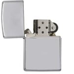 Zippo 250 Classic High Polish Chrome Pocket Lighter - Image 4