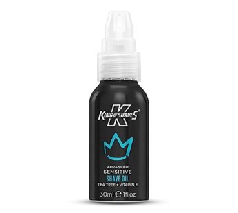 King of Shaves Sensitive Advanced Shaving Oil With Handy Pump 30 ml