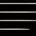 Clover Sashico Needles-Assorted Sizes 8/Pkg, 134, Sliver - Image 3