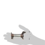 Kikkerland Dachshund Salt and Pepper Shakers, Brown/Silver - Image 5