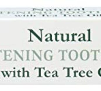 Tea Tree Therapy Natural Whitening Toothpaste, 3 Ounce