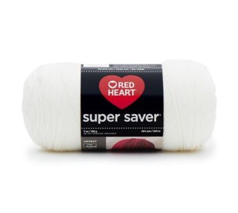 RED HEART Super Saver Yarn, Soft White