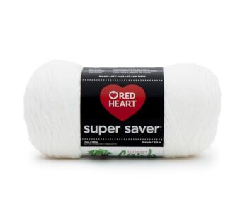 RED HEART Super Saver Yarn, White