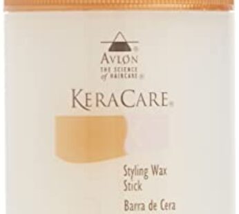 KeraCare Hair Wax Stick – 2.6 ounce – Castor Seed Oil – for Flyaways and Frizz – For All H