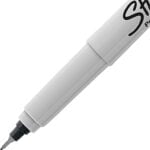 SHARPIE Permanent Markers, Ultra Fine Point, Black, 12-Count - Image 4