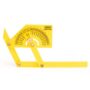 General Tools 29 Plastic Protractor and Angle Finder, Outside, Inside, Sloped Angles, 0? t