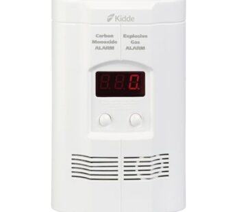 Kidde Carbon Monoxide Detector, Propane, Natural, Methane, & Explosive Gas Alarm, Plug-In