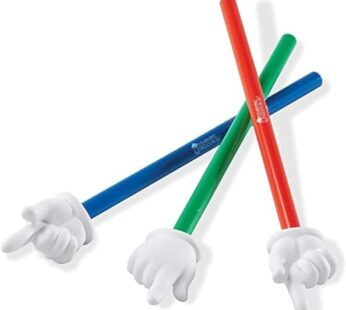 Learning Resources Hand Pointers, Set of 3, Ages 3+, Assorted Colors, Classroom Participat