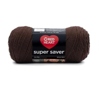 RED HEART Super Saver Yarn, Coffee