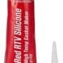 Permatex 81160 High-Temp Red RTV Silicone Gasket, 3 oz