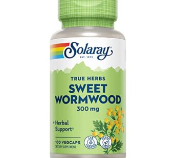 SOLARAY Sweet Wormwood Aerial, Veg Cap (Btl-Plastic) 300mg 100ct