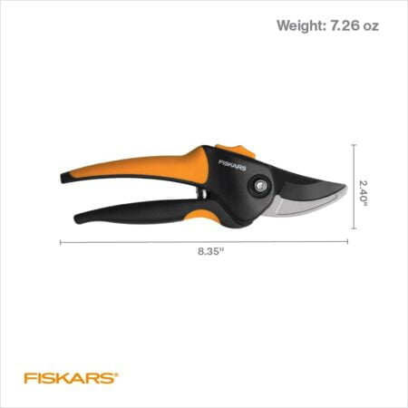 Fiskars SoftGrip Bypass Pruner 5/8" Tree and Branch Cutter - Bypass Pruning Shears and Gar - Image 7