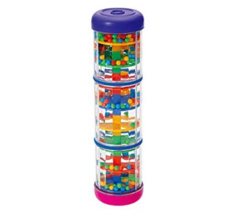 Halilit by Edushape Rainmaker – 8 Inch Rainstick Musical Instrument for Babies, Toddlers a