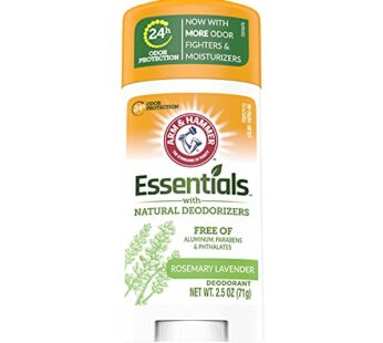 ARM & HAMMER Essentials Deodorant Rosemary Lavender 2.5 oz