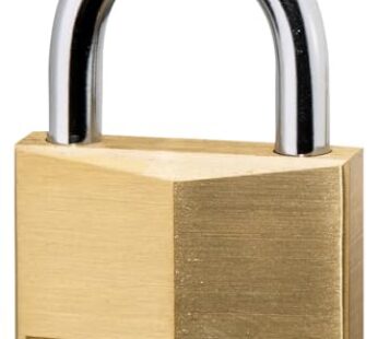 Master Lock 140D Padlock, 1 Pack, Brass