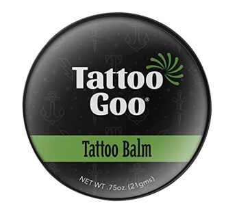 Tattoo Goo Tattoo Balm – The Original Aftercare Salve – 3/4 Ounce Tin (Packaging May Vary)