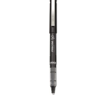 PILOT, Precise V7, Capped Liquid Ink Rolling Ball Pens, Fine Point 0.7 mm, Black, Pack of
