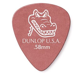 JIM DUNLOP 417P.58 Grip, Red, .58mm, 12/Player’s Pack, .58mm | Red, 12 Pack