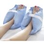 DMI Heel Cushion Protector Pillow to Relieve Pressure from Sores and Ulcers, Foot Pillow,