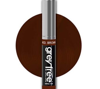 Greyfree gray root touch up Medium-Brown hair mascara temporary gray roots concealer