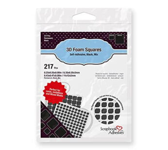 SCRAPBOOK ADHESIVES BY 3L 3L Scrapbook Adhesive Permanent Pre-Cut 3D Foam Squares, Mixed V