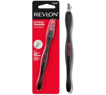 Revlon Cuticle Trimmer with Cap, Cuticle Remover Tool, Nail Care, High Precision V-Tip Bla