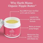 Organic Nipple Butter? Breastfeeding Cream by Earth Mama | Postpartum Essentials Safe for - Image 2