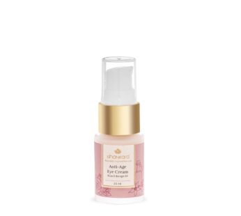 Shankara Anti-age Eye Cream for Women and Men with Roses, Cucumber, Eye Bright, Hazelnut,