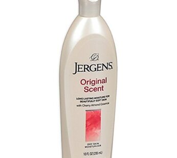 Jergens Original Scent Dry Skin Moisturizer with Cherry Almond Essence 10 oz