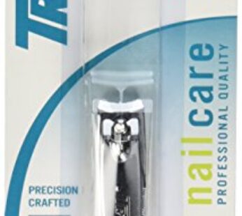 Trim Deluxe Fingernail Clippers with File ? Sharp, Durable Clippers with Fold-Away Nail Fi