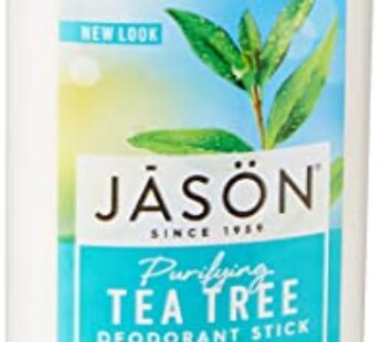 Jason Aluminum Free Deodorant Stick, Purifying Tea Tree, 2.5 Oz (Pack of 1)