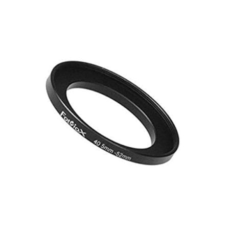 Fotodiox Metal Step Up Ring Filter Adapter, Anodized Black Aluminum 40.5mm-52mm, 40.5-52 m