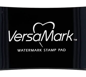 Tsukineko VM000001 Full-Size VersaMark Pigment Inkpad, 3-Inch X 2-Inch, Clear