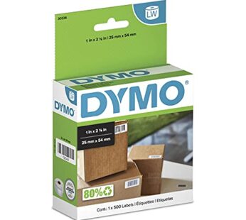 DYMO Authentic LW Multi-Purpose Labels, DYMO Labels for LabelWriter Printers, Great for Ba