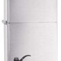 Zippo Unisex-Adult Pipe Lighter, Brushed Chrome Black Pipe, One Size