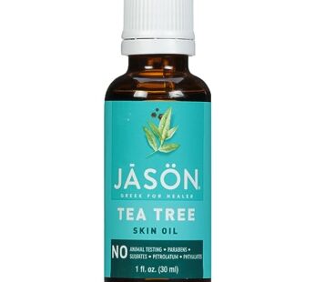 Jason Skin Oil, Tea Tree, 1 Oz