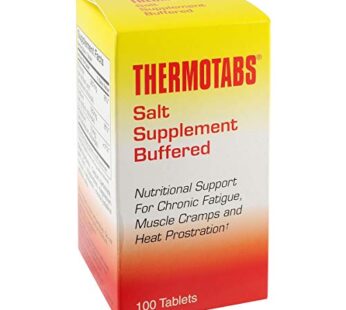 Thermotabs Buffered Salt Supplement Tablets – 100 Each