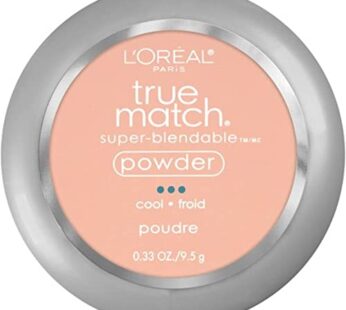 L’Oreal Paris True Match Super-Blendable Powder, Shell Beige, 0.33 oz.