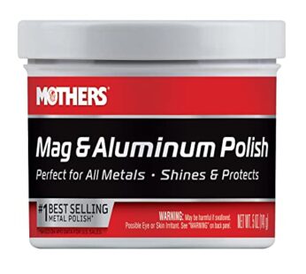 Mothers 05100 Mag & Aluminum Polish, 5 oz.