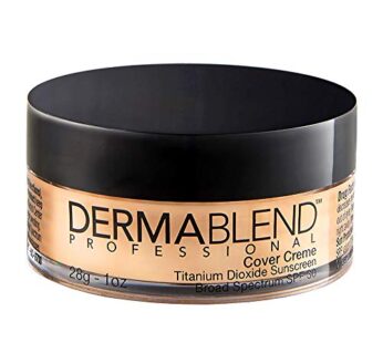 Dermablend Cover Creme High Coverage Foundation with SPF 30, 35C Medium Beige, 1 Oz.